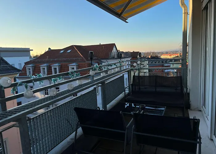 Stariva - Terrasse Ueber Dresden - Kaffeemachine - Netflix - Playstation - Brettspiele